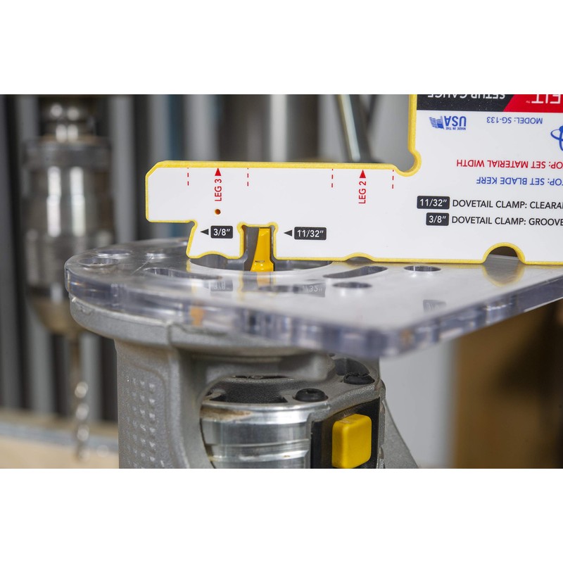 MICROJIG MatchFit Dovetail & Relief Router Bit Bundle – Precision