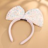 Yheahin Big Bow Headband for Women Soft Bow-Knot Hair Hoop