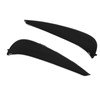 Gloss Black Front Bumper Fog Grille Ari Vent Cover Trims