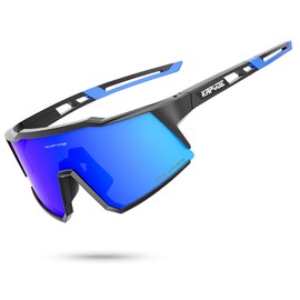 KAPVOE Polarizadas Gafas de Ciclismo Protección UV400 TR90 Deportivas Mujeres Hombres MTB Bicicleta Running Bici Correr Voleibol Tenis Conducir Pesca Softbol Montañismo Golf Caminar 16