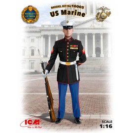 ICM 1:16 - US Marines Sergeant Model kit, ICM16005