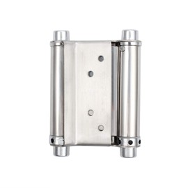 Bohaner 2X 3'' Double Action Spring Hinges 304 Stainless Steel Dual Swinging Door Hinges Loaded Spring Loaded Door Swing Hinge Stainless Steel Self-Closing for Cafe Saloon Door