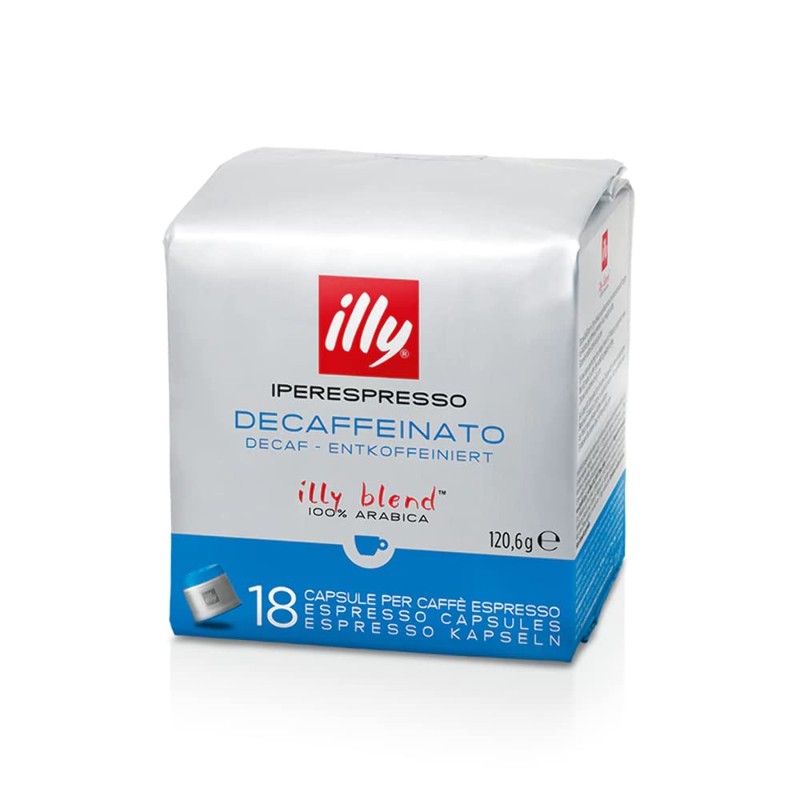 Illy Coffee Iperespresso Decaffeinated - Set 2 cubes of 18
