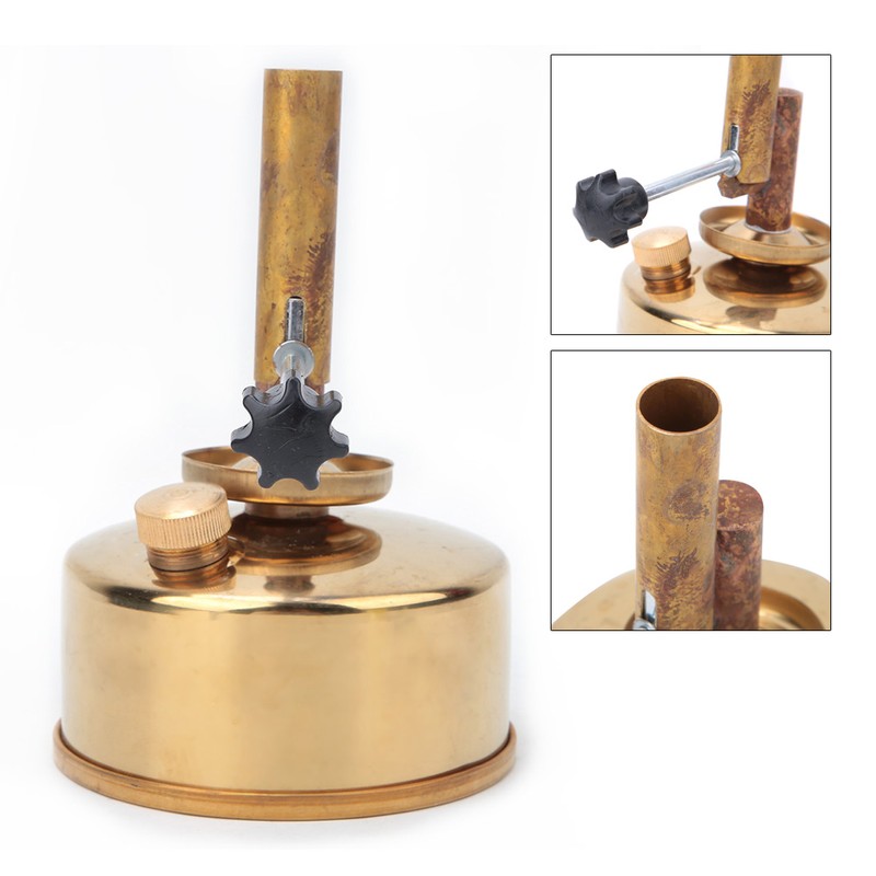 Seat Type Copper Alcohol Blast Blow Lamp Laboratory Experimental Instrument(Alcohol