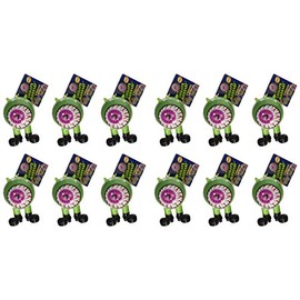Kidsmania 12 Count Cyclops ICU Eye Ball Jaw Breaker with Rainbow Bubble Gum Center