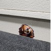 Starripon Cute Mouse in the Hole Wall Stickers, Set of