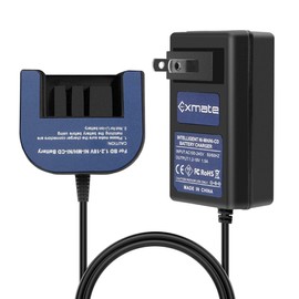 Exmate Multivolt 1.2V-18V Ni-MH/Ni-Cd Battery Charger Compatible with Black and Decker 9.6V 12V 14.4V 18V Slide-in Style Batteries HPB18 HPB18-OPE FSB18 HPB14 FSB14 HPB12 FS12B HPB96 FSB96