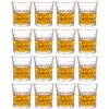 JAIEF 1.7 Oz Shot Glasses Heavy Base Shot Glass, Crystal