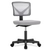 Idle Way Cute Armless Mesh Office Chair - Low-Back Swivel