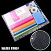 Document Wallet A4 Filing Transparent Wallet Document Folder with Press