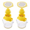 Corn Peeler,Corn cob Stripping Tool Corn Cutter & Remover with