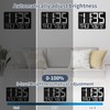 PERSUPER 13" Digital Wall Clock Large Display with Remote, 25