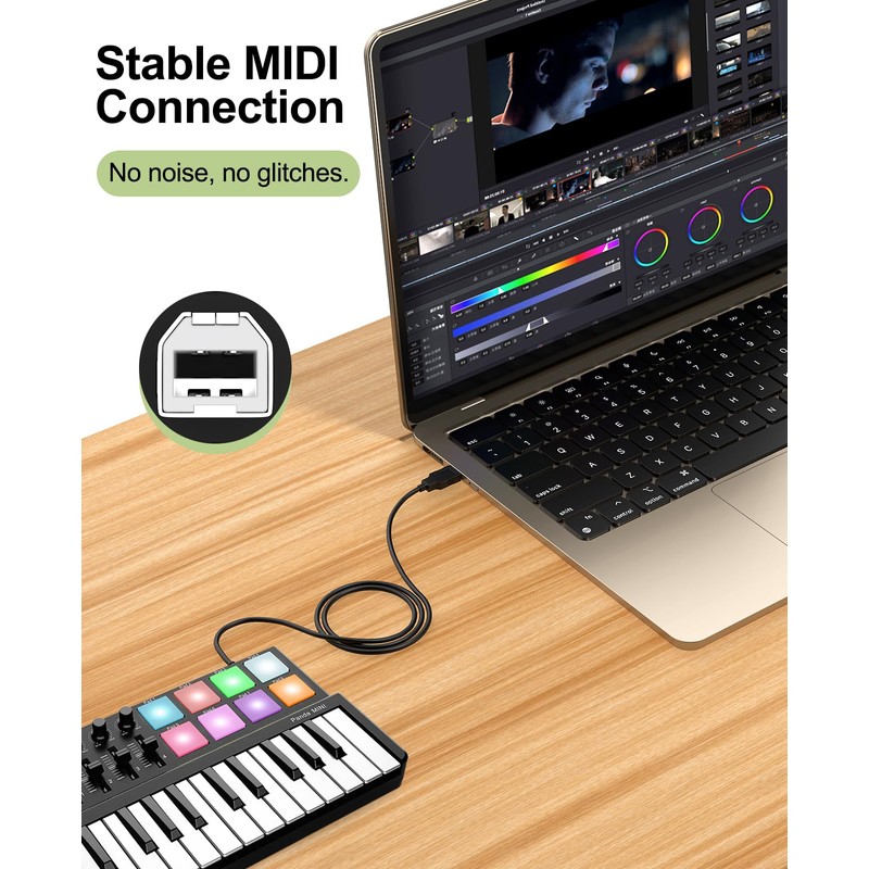 Tomatosd 6.6ft USB PC Cable Compatible with Native Instruments Traktor