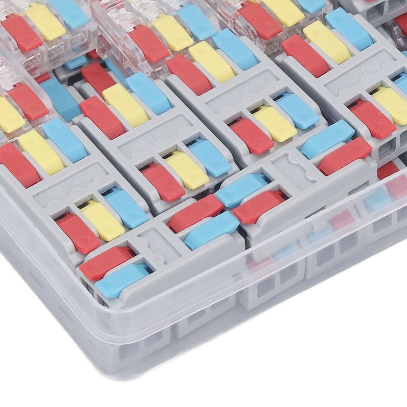50 Pcs Quick Wire Connector 2 3 Circuit Inline Splices