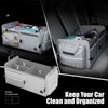 LIBZAKI Car Trunk Storage Organizer, Multi Compartment Collapsible Trunk Storage