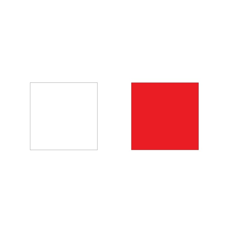 The Pixel Hut White with Red Hood Stripes for Mini