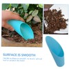 IWOWHERO 1set Durable Plastic Soil Scoops for Gardening Ergonomic Handheld
