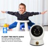 Home Security Camera 1080P WiFi PTZ Camera with 360 Degree