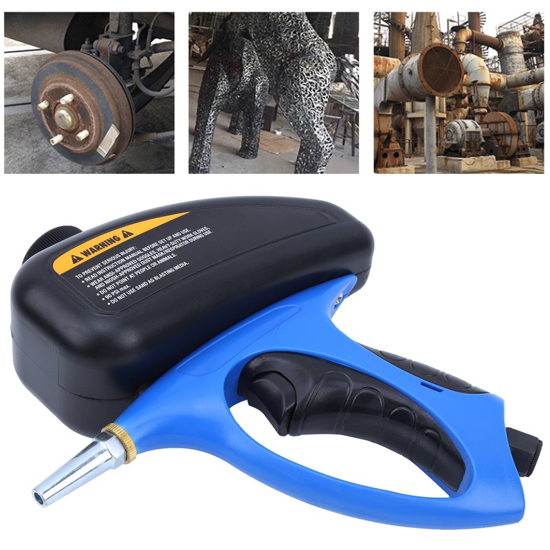 Sand Blaster Small Nozzle Pneumatic Sandblasting Gun Glass Anti Rust