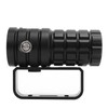 Diving Flashlight Super Bright Flashlight 18000LM Aluminum Alloy IPX8 Waterproof
