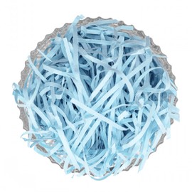 Easter Shredded Grass Tissue Paper Crafts Easter Basket or Hamper Filling Gift Wrapping (Blue 7662)