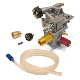 The ROP Shop | Pressure Washer Pump w/Keyway & Adapters for Himore PW 25/2.3L, PW24/2.3L