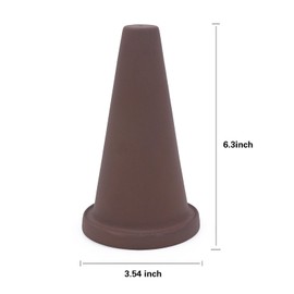 AQUA KT Aquarium Angelfish Fish Breeding Cone Spawning Slates Ceramic Purple for Discus Angle Fish Breeder Box Fish Tank Landscape Decoration