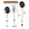Badge Reels Retractable,Id Badge Holders Retractable,Badge Clips Retractable ID Card