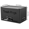 STWWO Extra Large Trash Bag Holder Dispenser, Metal Garbage Bag