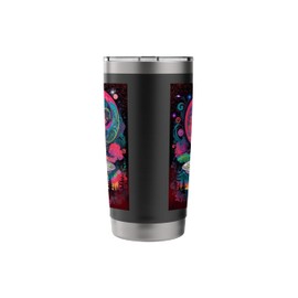Psychedelic Alien Bong Voyage Leaving Portland Stainless Steel Insulated Tumbler