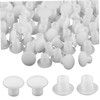 Plastic Hole Plugs 500Pcs 5mm Round Opening Plastic Plug Covers