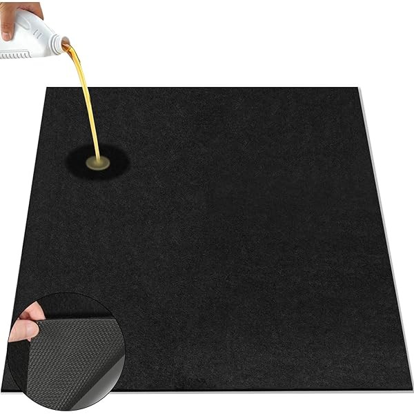 Golener Oil Spill Mat - Garage Floor Mat, Absorbent Oil