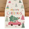 Artoid Mode Xmas Trees Pink Car Snowflake Merry Christmas Table