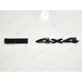 Grand Cherokee Gloss Black Rear 4X4 & L Emblems Letter Badge 2021+ Jeep Grand Cherokee L WL