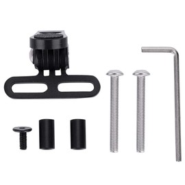 Yosoo Health Gear Aluminum Alloy Bike Light Bracket for Front Light or Sports Camera, Bike Parts Extension Stand for Brompton Folding Bike Headlight, Metal Bracket for Bicycle Light
