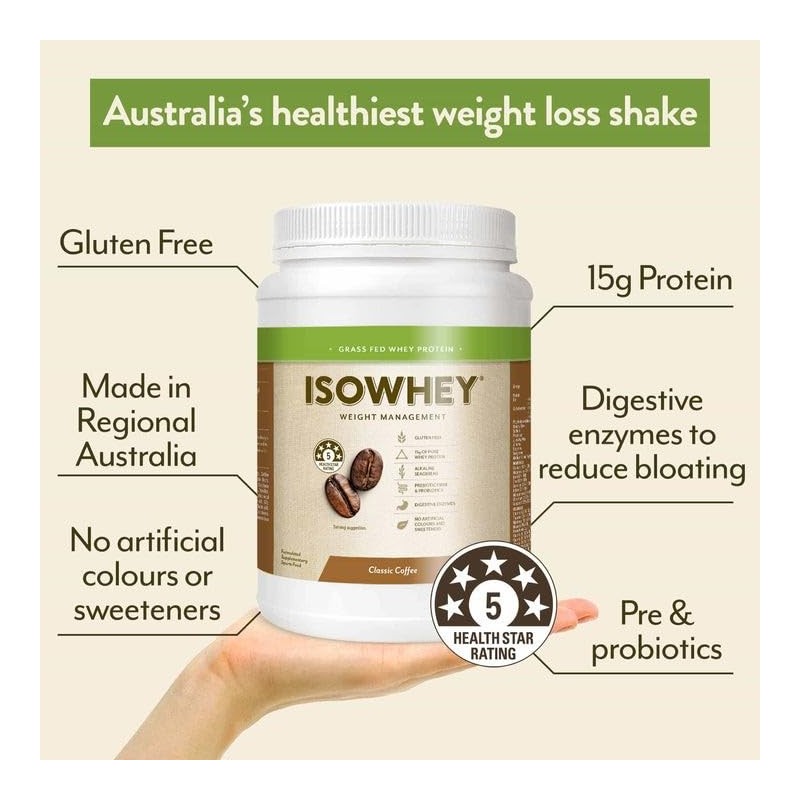 IsoWhey Classic Coffee Powder, Brown, 672 g