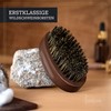 lampox Beard Brush with Boar Bristles for Healthy, Nourished &