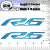 Reflective Motorcycle 3D Emblem Fairing Stickers Decal Compatible with YZF600