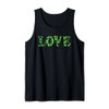 Love Leopard Print St. Patrick's Day Vintage Lucky Irish Tank