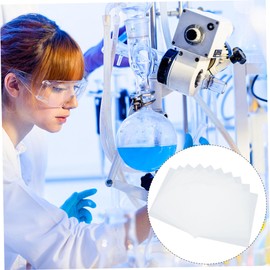 Mobestech 30 Sheets Laboratory Filter Paper Laboratory Quality Filter Paper Chemical Waste Water Filter White Laboratory Absorption Paper Absorbent Paper Laboratory Filter Paper