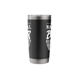 Beard Lover Bearded Man Wearing My Natural Bear Repellant Stainless Steel Insulated Tumbler