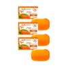 Jabón Barra Murano Natural Mandarina 3 Pack De 150g C/u