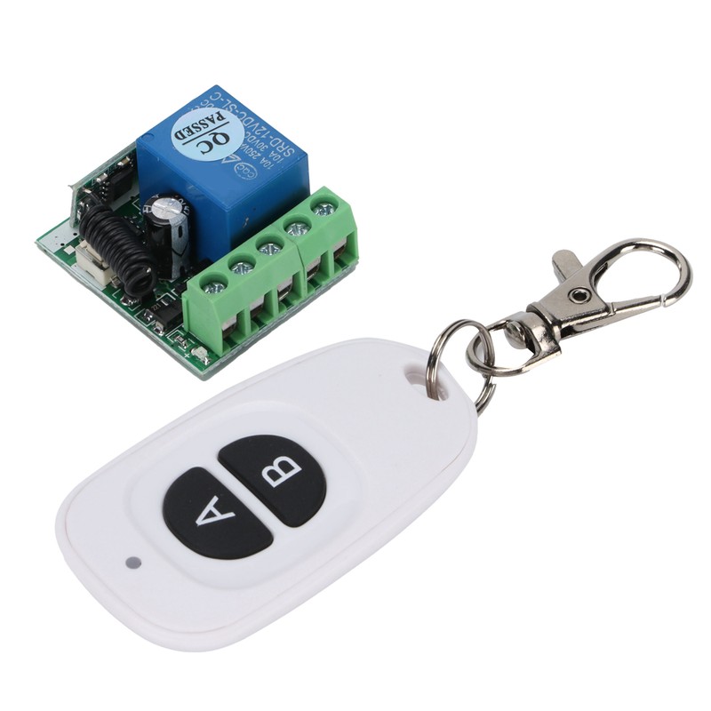Wireless Remote Control Switch Transmitter Receiver Wireless Control Switch 433MHz