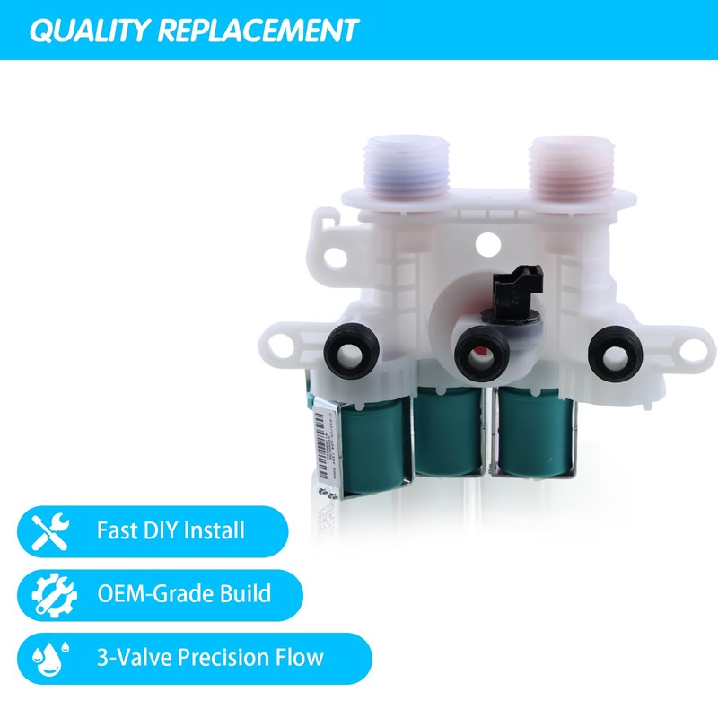 WTW7120HW0 WTW8040DW4 WTW7300DW0 WTW7040DW0 WTW8000DW0 Water Inlet Valve