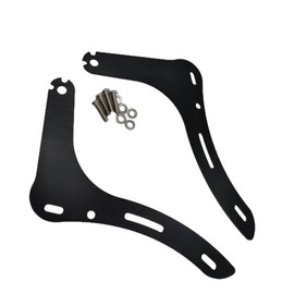 M Maintenanse Adjustable Driver/Passenger Seat Backrest Component:Fixed Mounts For Honda Rabel 300 500 (Rabel 300/500 Matt Black)