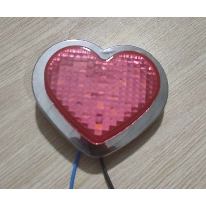 Unbranded pink Japanese heart side marker JDM,Supra,Skyl