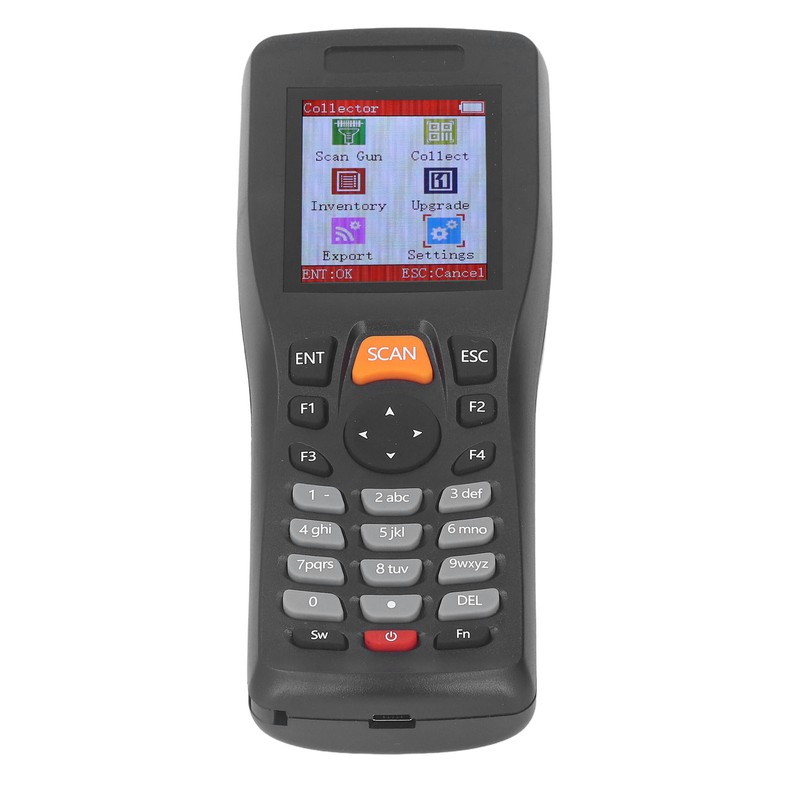 1D Barcode Scanner 2.4GHZ Wireless Data Collector Portable Inventory Scanner