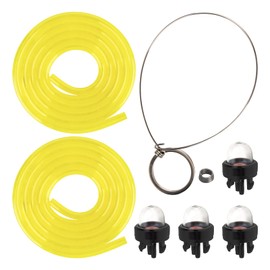 Carbhub 4 Pcs 503936601 Primer Bulb w/Fuel Lines for Husqvarna 235 236 240 340 345 350 353 440 445 450 460 Rancher Chainsaw for 125B 125BX 125BVX 225BX Leaf Blower for 123L 225 232L Trimmer Weedeater