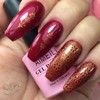 AIMEILI Soak off UV LED Gel Nail Polish - Red