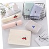 IWOWHERO Soft Cotton Face Towels for Kids 5 Pack Absorbent